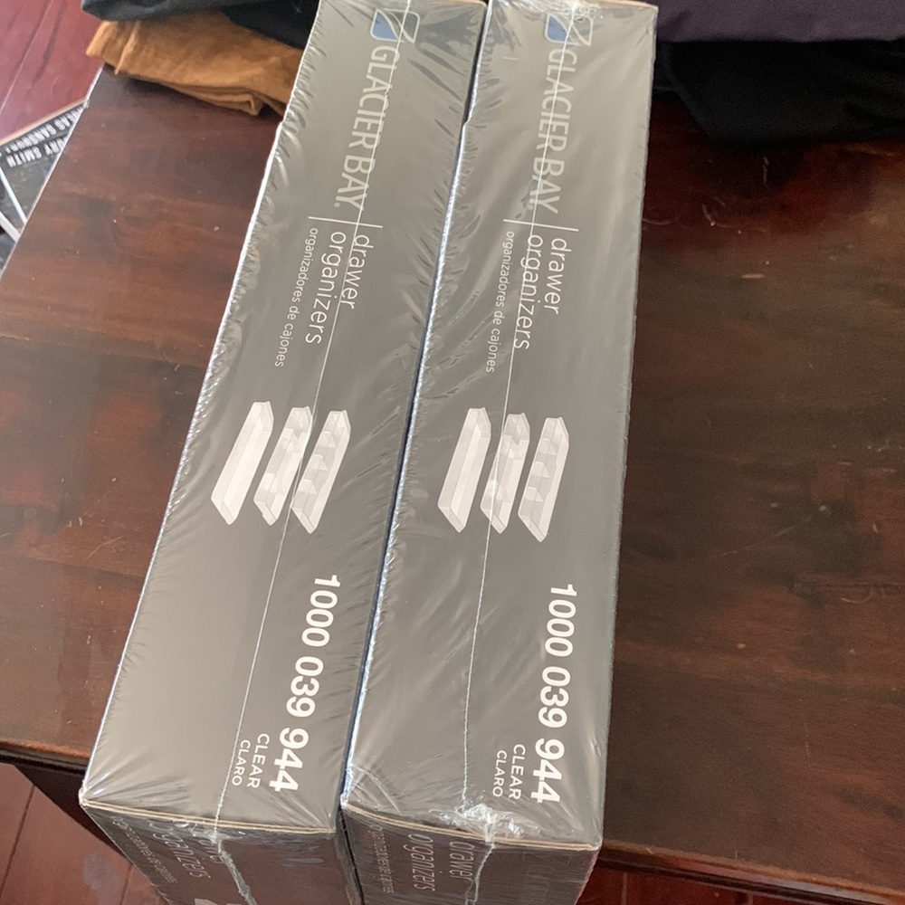 NIB Glacier Bay Drawer Organizers - 3 organizers per set - Picture 11 of 12
